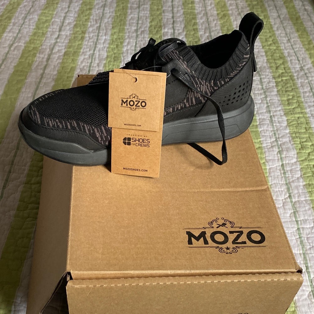 Mozo Black and Gray Women's Sneakers